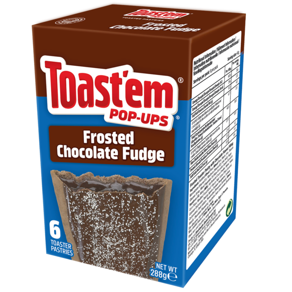 TOAST'EM Pop-Ups fudge chocolat 288g