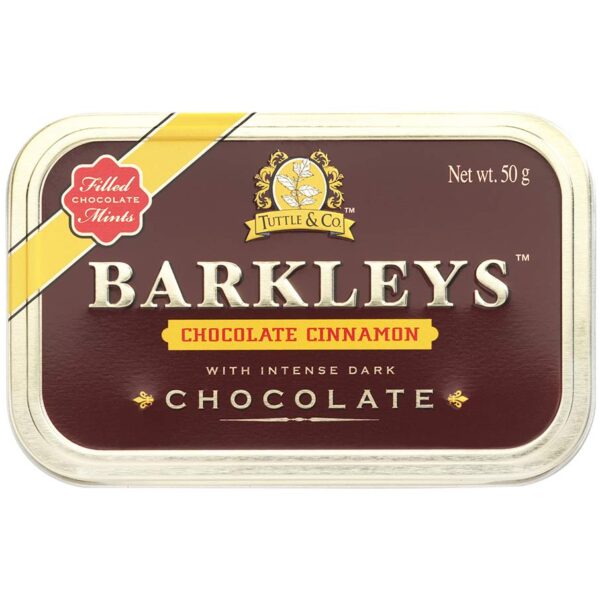 BARKLEY'S Pastilles cannelle chocolat 50g