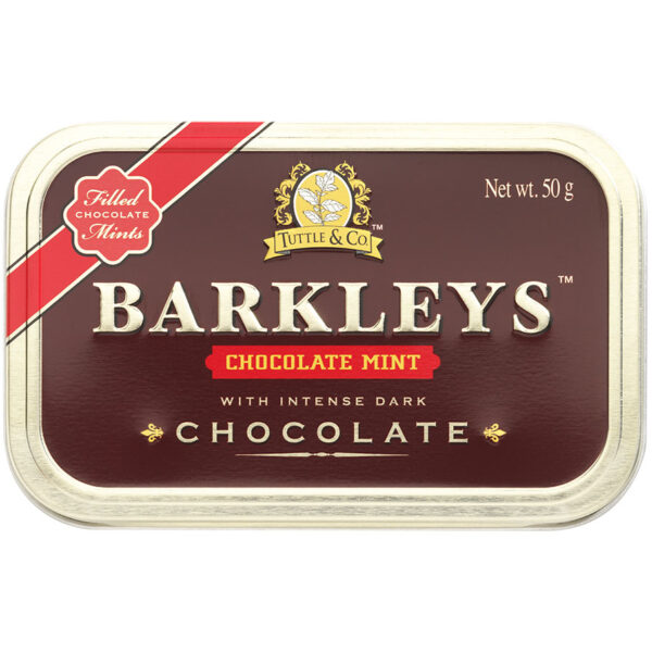 BARKLEY'S Pastilles menthe chocolat 50g