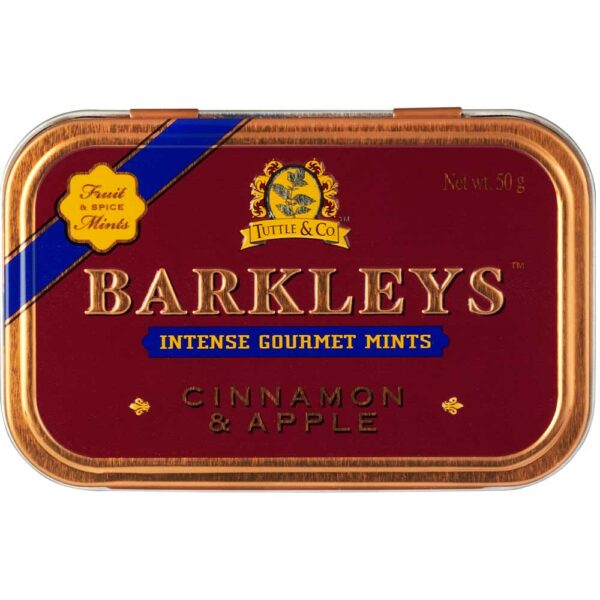 BARKLEY'S Pastilles pomme cannelle 50g