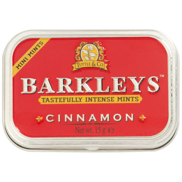 BARKLEY'S Pastilles cannelle sans sucre 15g