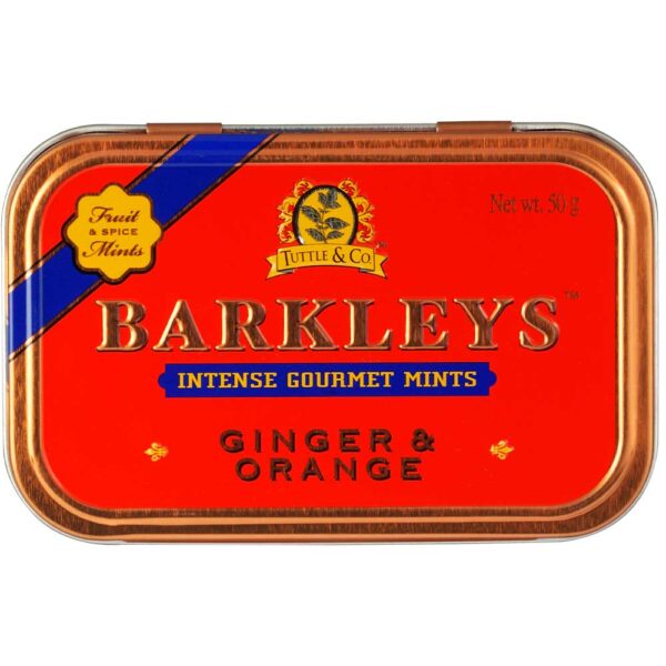 BARKLEY'S Pastilles gingembre orange 50g