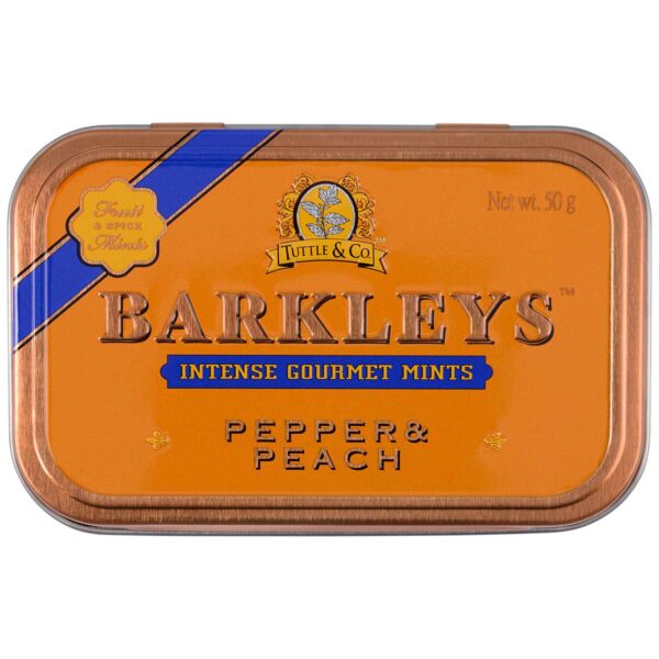 BARKLEY'S Pastilles poivre pêche 50g