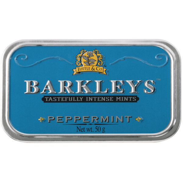 BARKLEY'S Pastilles menthe poivrée 50g