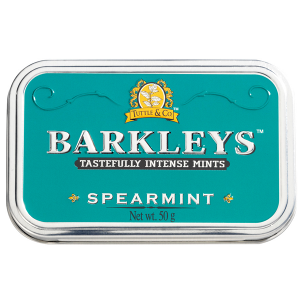 BARKLEY'S Pastilles menthe verte 50g