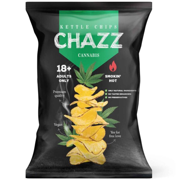 CHAZZ Chips Cannabis & Jalapeño 90g