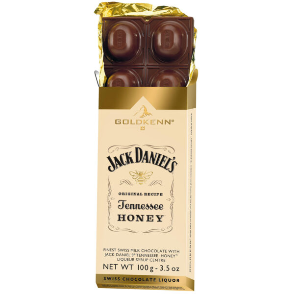 GOLDKENN Chocolat lait et Jack Daniel's Tennessee miel 100g