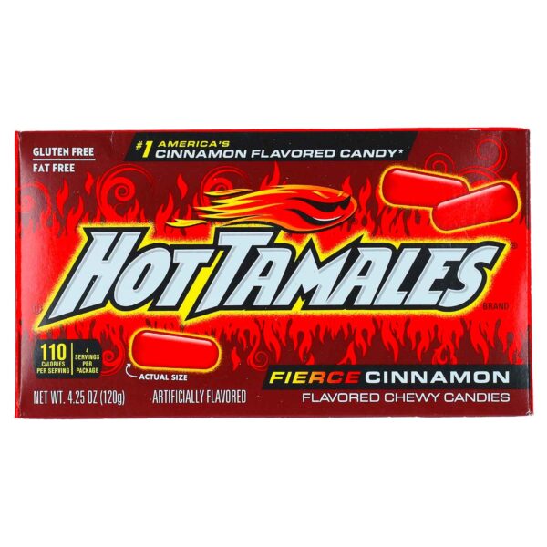 HOT TAMALES bonbons épicés à la cannelle 120g