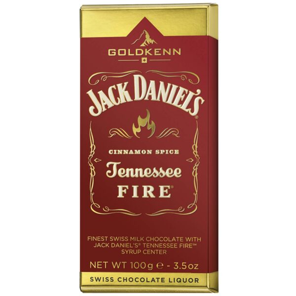 GOLDKENN Chocolat lait et Jack Daniel's Tennessee cannelle 100g