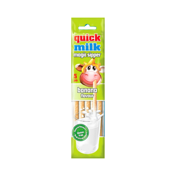 Quick milk paille magique banane 30g