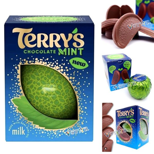 TERRY'S orange en chocolat au lait et menthe 145g – Image 2