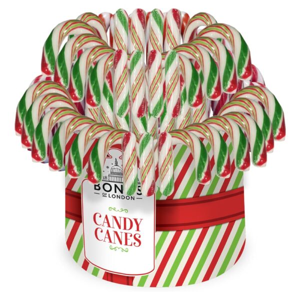 CANDY CANES Sucre d'orge à la menthe à l'unité 20g