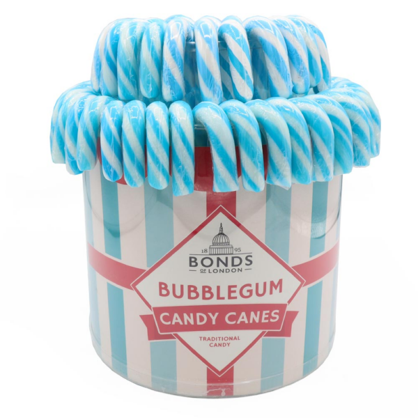 CANDY CANES Sucre d'orge bubblegum à l'unité 20g