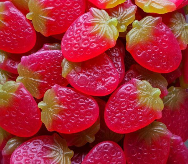 Fraises géantes vegan