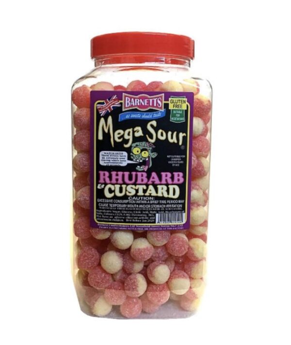 MEGA SOUR Crème rhubarbe