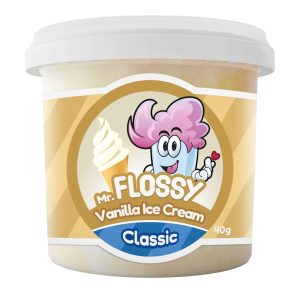 Mr Flossy Barbe à Papa vanille