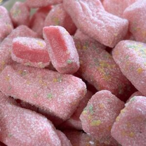SPACE SOURS wham tastics Gommes framboise avec cristaux acidulés