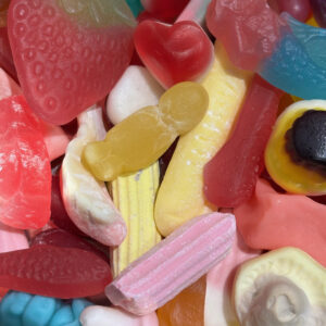 Zoom sur le sachet découverte "bonbons lisses" 350g de Sweeties Confiserie