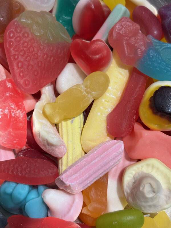 Zoom sur le sachet découverte "bonbons lisses" 350g de Sweeties Confiserie