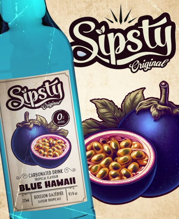 SIPSTY Blue hawaï 27,5cl