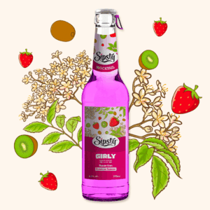 SIPSTY Girly fraise et kiwi 27,5cl