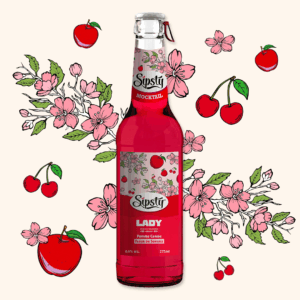 SIPSTY Lady Pomme et cerise 27,5cl