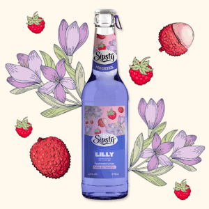 SIPSTY Lilly Framboise et litchi 27,5cl