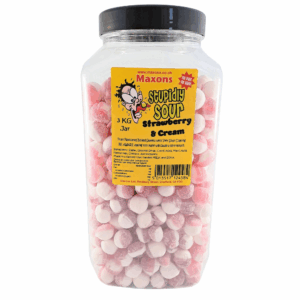 Bonbon Super Acide Fraise Crème