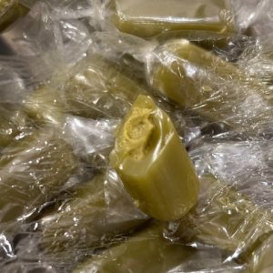 Caramel dur à la Pistache