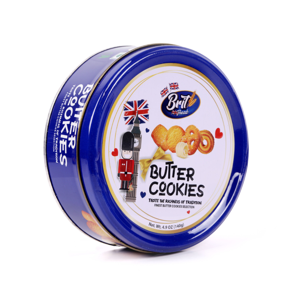 Boîte de biscuits au beurre Brit Treat 140g