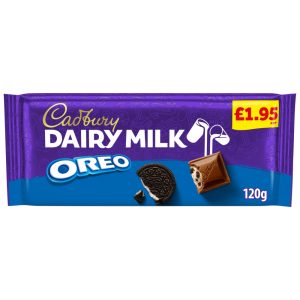 Cadbury Tablette Oreo Chocolat Lait 120g