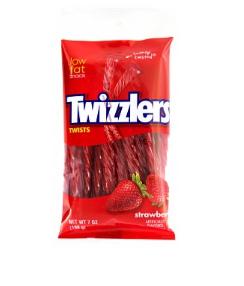 Twizzlers Fraise 198g