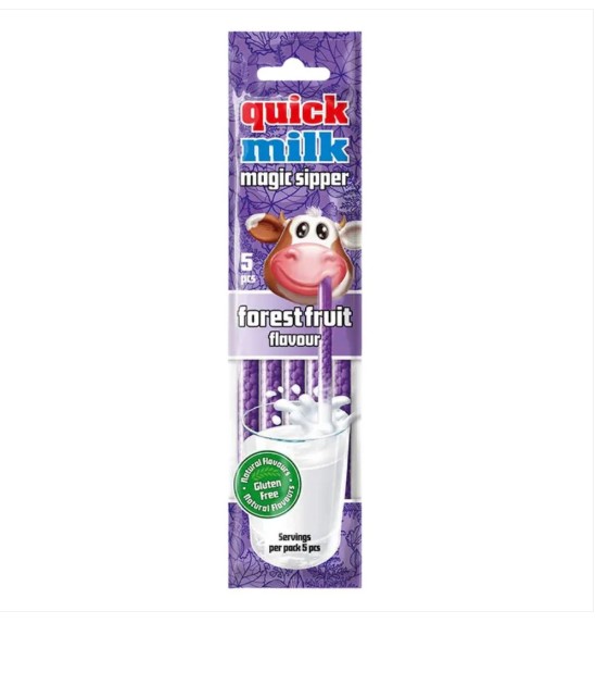 Quick Milk Paille Magique Fruits des Bois