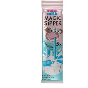 Quick Milk Paille Magique Bubblegum