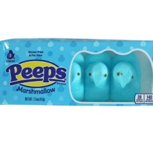 PEEPS Marshmallow Blue 5 poussins 42g